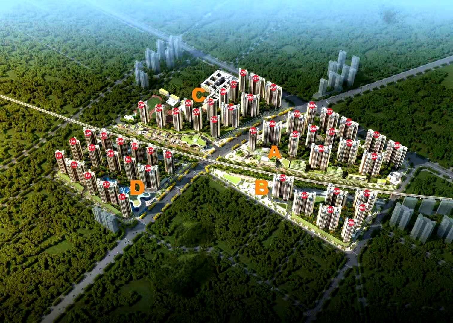 深圳14号线地铁口【金地花园】1.8万一平红本房(图2)